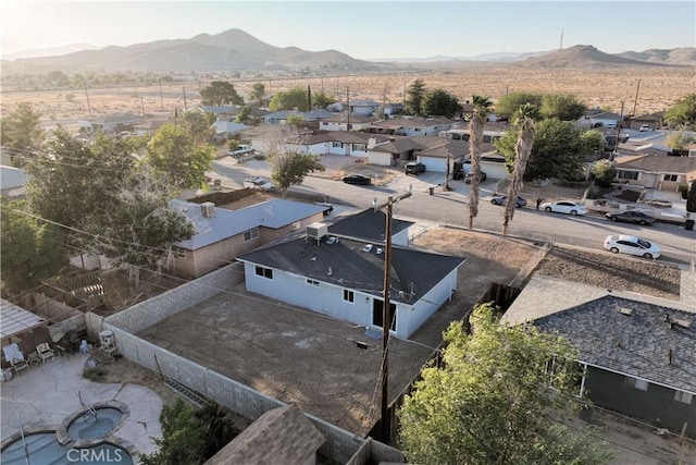 1534 Richfield Ave, Rosamond, CA 93560 - aerial view of residential area featuring a mountain backdrop