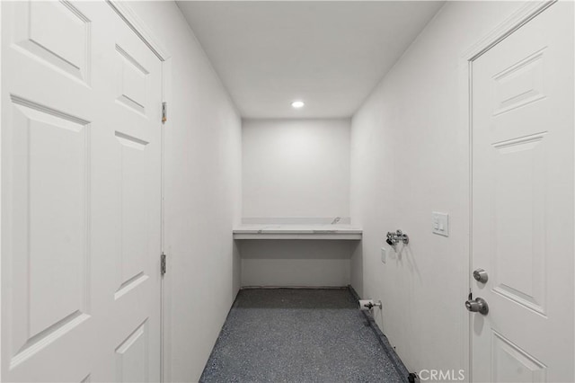 1534 Richfield Ave, Rosamond, CA 93560 - laundry room featuring recessed lighting and baseboards