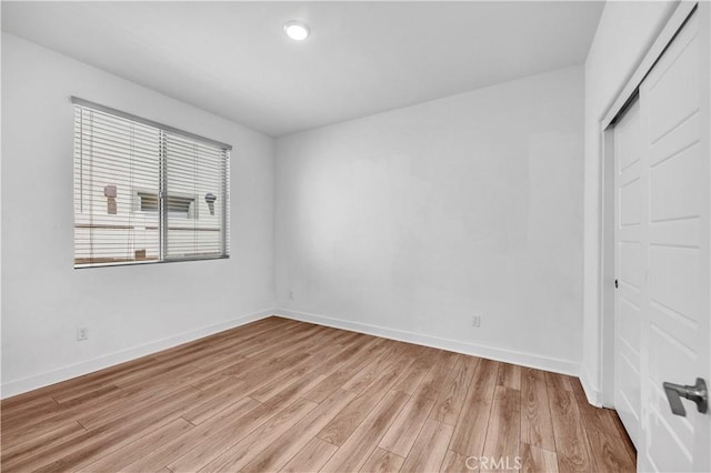 1660 Capri Way, Beaumont, CA 92223 - unfurnished bedroom featuring light wood finished floors and a closet