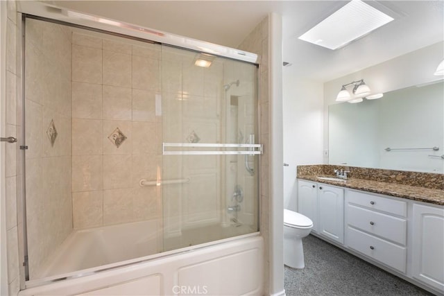 13341 Twin Hls Unit 57C, Seal Beach, CA 90740 - bathroom with vanity and enclosed tub / shower combo