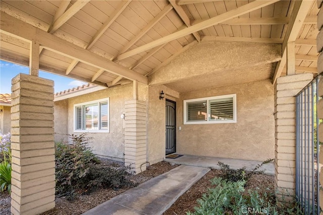 939 W Pine St Unit 44/D, Upland, CA 91786 - doorway to property featuring stucco siding