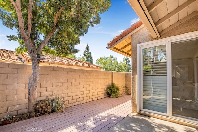 939 W Pine St Unit 44/D, Upland, CA 91786 - view of wooden deck