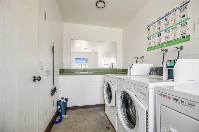 939 W Pine St Unit 44/D, Upland, CA 91786 - community laundry with washing machine and clothes dryer