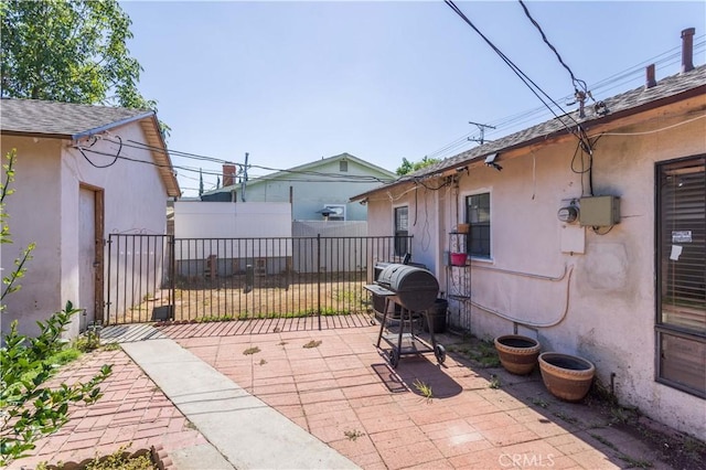 16533 Nordhoff St, North Hills, CA 91343 - view of patio / terrace with grilling area