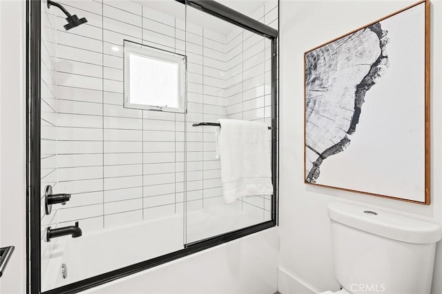 6204 Oak Ave, Temple City, CA 91780 - bathroom featuring enclosed tub / shower combo and toilet