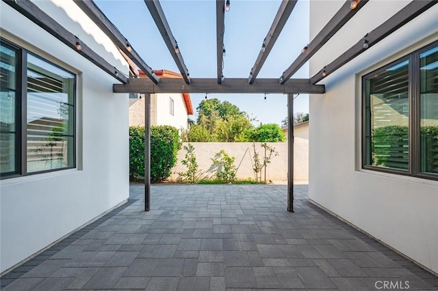 6204 Oak Ave, Temple City, CA 91780 - view of patio / terrace featuring a pergola