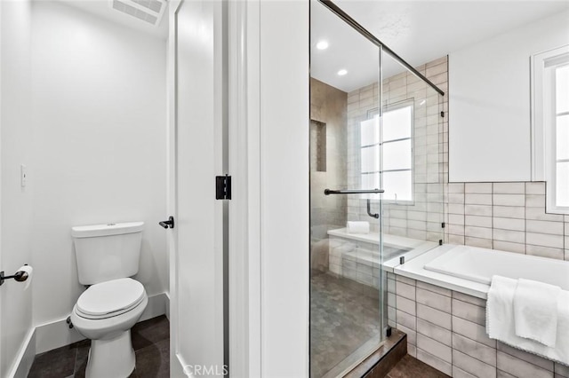 6204 Oak Ave, Temple City, CA 91780 - bathroom with a garden tub and a shower stall