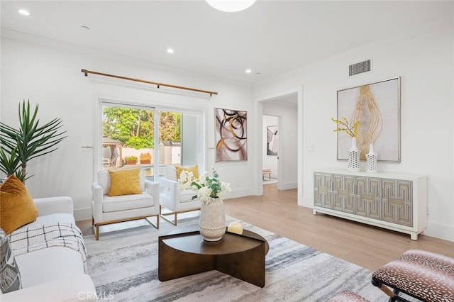 6204 Oak Ave, Temple City, CA 91780 - living room featuring wood finished floors and recessed lighting