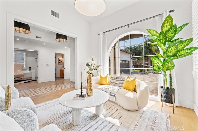 6204 Oak Ave, Temple City, CA 91780 - living room with wood finished floors