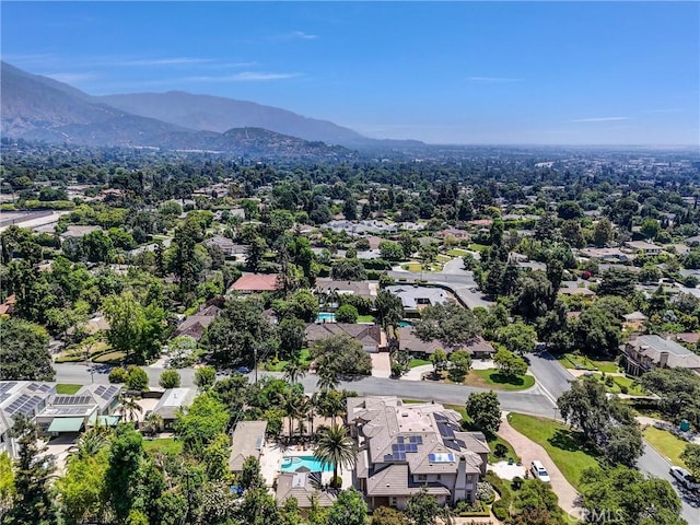 1310 Santa Margarita Dr, Arcadia, CA 91006 - aerial view of residential area featuring mountains