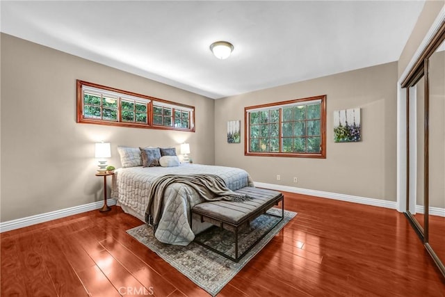 1310 Santa Margarita Dr, Arcadia, CA 91006 - bedroom with wood finished floors and a closet
