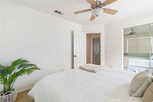 391 Franciscan Way, Oceanside, CA 92057 - bedroom featuring carpet and ceiling fan
