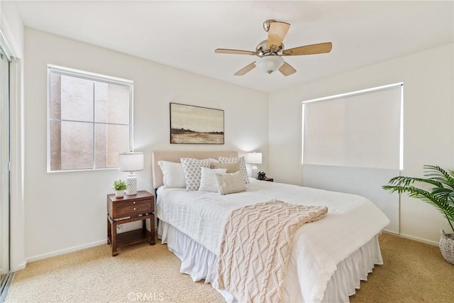 391 Franciscan Way, Oceanside, CA 92057 - bedroom featuring carpet floors and ceiling fan