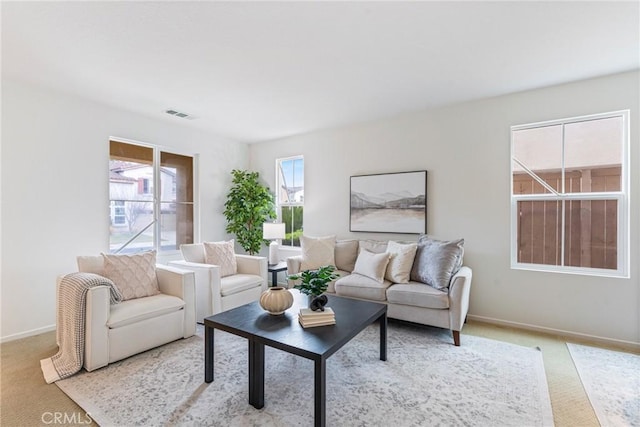 391 Franciscan Way, Oceanside, CA 92057 - living room with baseboards and carpet