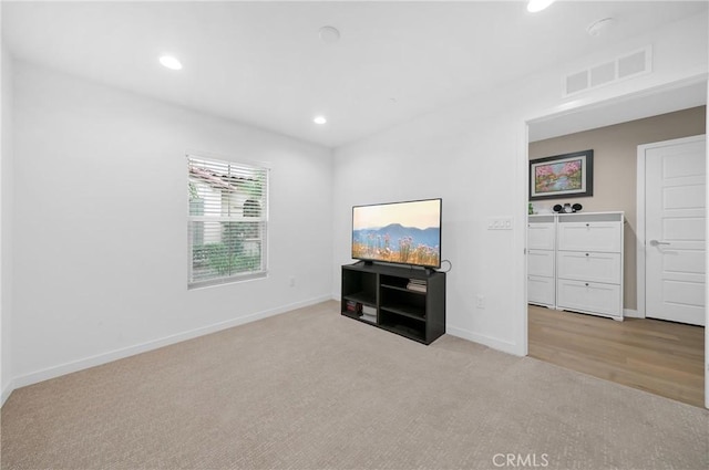 20950 Cornerstone Dr, Walnut, CA 91789 - unfurnished living room with light colored carpet and recessed lighting
