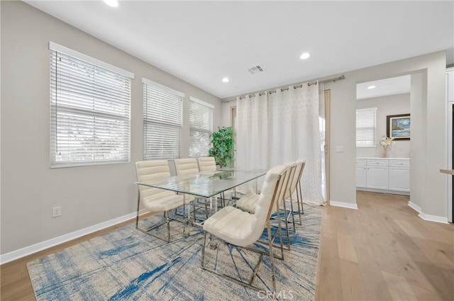 20950 Cornerstone Dr, Walnut, CA 91789 - dining space featuring light wood-style floors and recessed lighting