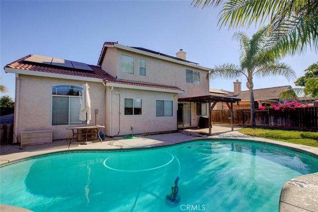 1166 Labrador Ct, Newman, CA 95360 - view of pool featuring a fenced backyard and a patio