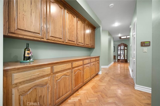 8905 Saint Cloud Ln, Bakersfield, CA 93311 - hallway featuring baseboards and recessed lighting