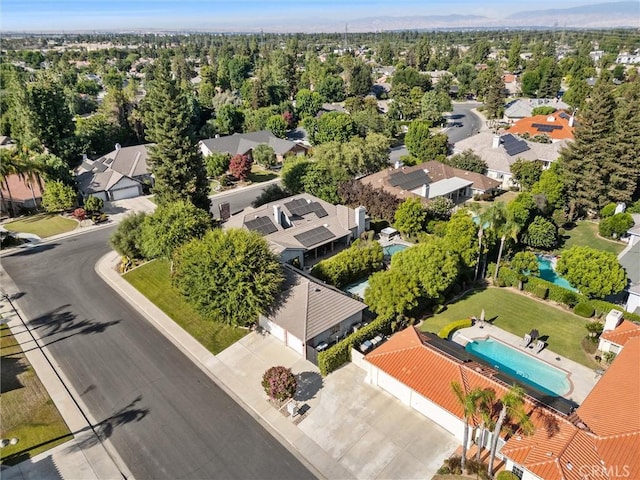 8905 Saint Cloud Ln, Bakersfield, CA 93311 - aerial view of residential area with a pool