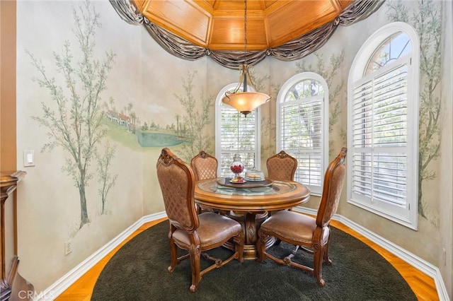 8905 Saint Cloud Ln, Bakersfield, CA 93311 - dining room featuring wood finished floors