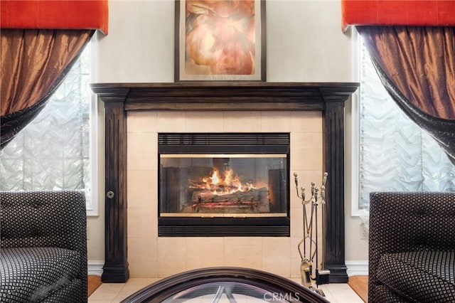 8905 Saint Cloud Ln, Bakersfield, CA 93311 - detailed view of a fireplace and baseboards