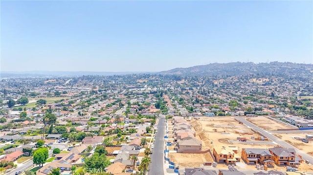 15339 Regalado St, Hacienda Heights, CA 91745 - aerial perspective of suburban area with a mountainous background