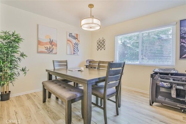 15339 Regalado St, Hacienda Heights, CA 91745 - dining area featuring light wood-style floors and baseboards