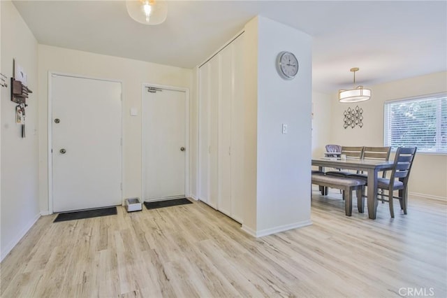 15339 Regalado St, Hacienda Heights, CA 91745 - foyer with light wood-type flooring and baseboards