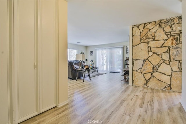 15339 Regalado St, Hacienda Heights, CA 91745 - hallway featuring light wood-style floors