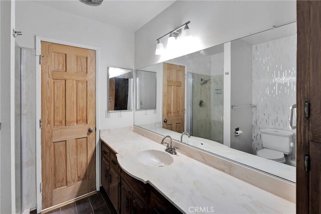 26453 Buccaneer Ln, Helendale, CA 92342 - full bath featuring a shower stall and vanity