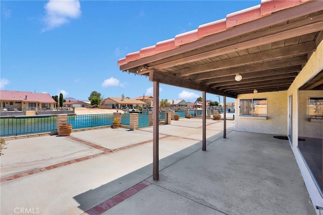 26453 Buccaneer Ln, Helendale, CA 92342 - view of patio with a residential view