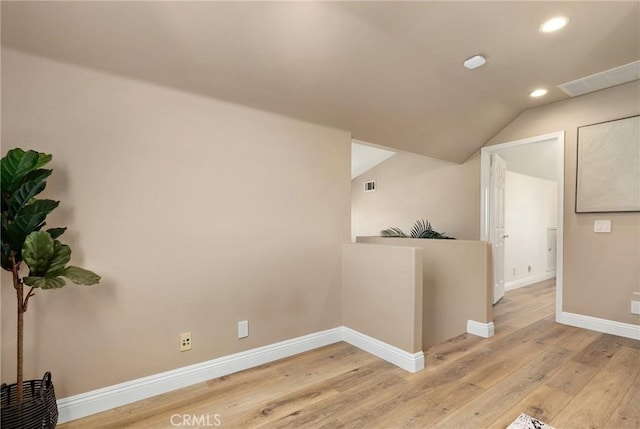 7 Sachem Way, Ladera Ranch, CA 92694 - additional living space with light wood-style floors, lofted ceiling, and recessed lighting
