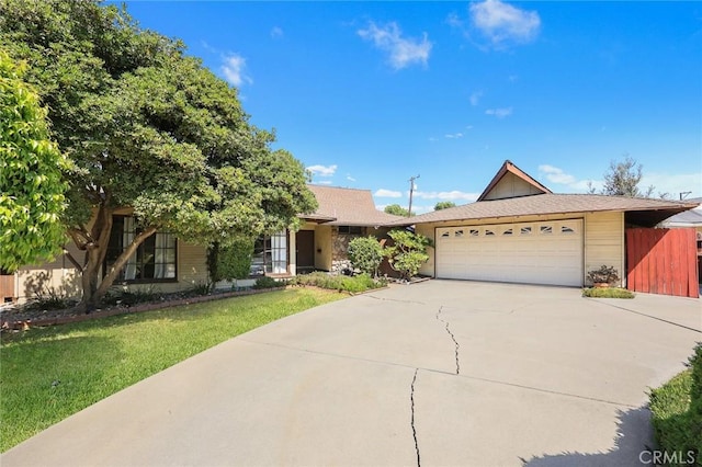 2912 Fragancia Ave, Hacienda Heights, CA 91745 - view of front facade featuring an attached garage and concrete driveway