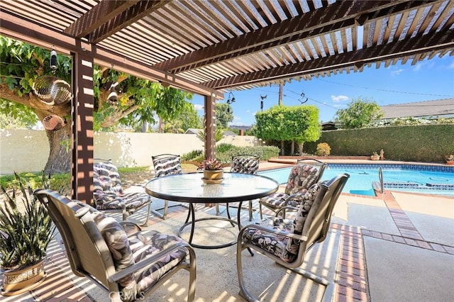 2912 Fragancia Ave, Hacienda Heights, CA 91745 - fenced backyard featuring a pergola and a patio