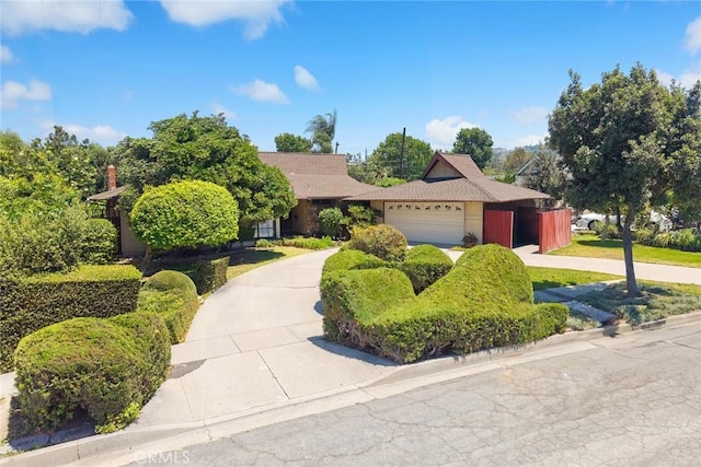 2912 Fragancia Ave, Hacienda Heights, CA 91745 - view of front of property with an attached garage and concrete driveway