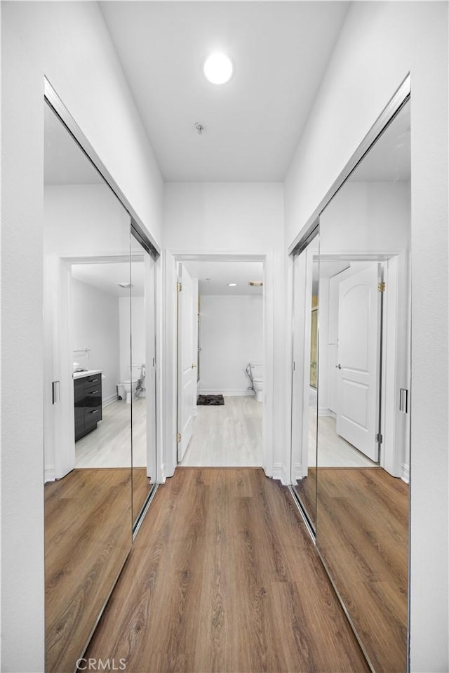565 E San Jose Ave Unit 204, Burbank, CA 91501 - corridor featuring wood finished floors