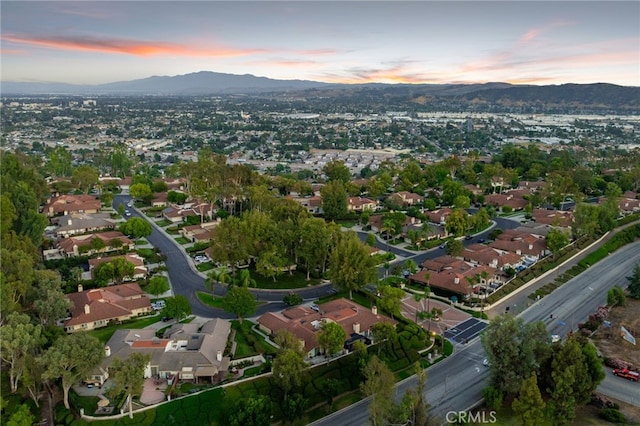 1610 Via Estrella, Pomona, CA 91768 - aerial view of property's location with mountains