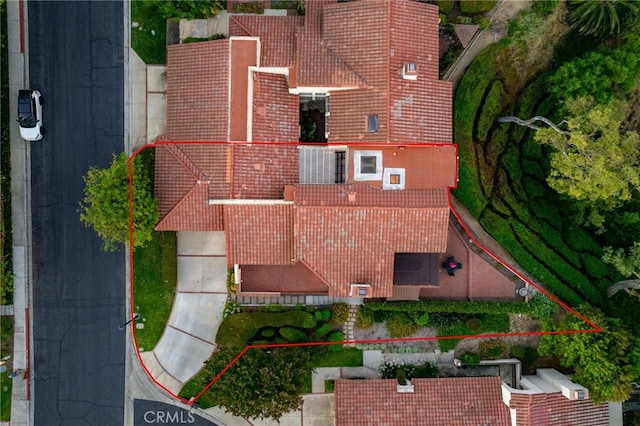 1610 Via Estrella, Pomona, CA 91768 - view from above of property
