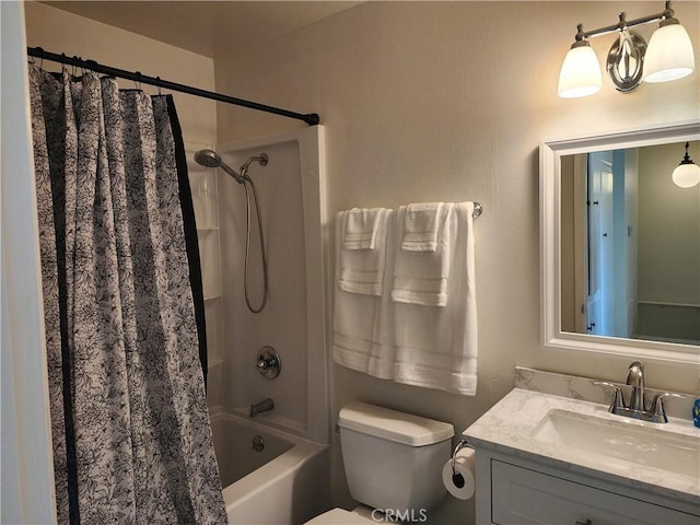 17077 Los Modelos St, Fountain Valley, CA 92708 - full bathroom featuring vanity and shower / tub combo with curtain