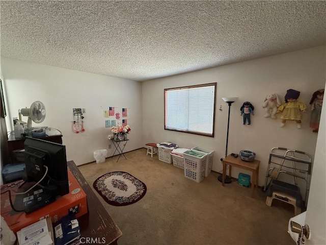 1817 E Grand Ave Unit 49, Escondido, CA 92027 - misc room featuring carpet flooring and a textured ceiling