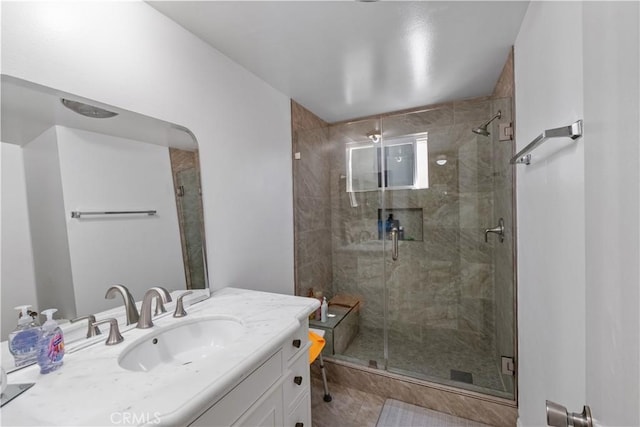 1062 Golden Rain St, Upland, CA 91786 - bathroom with vanity and a stall shower