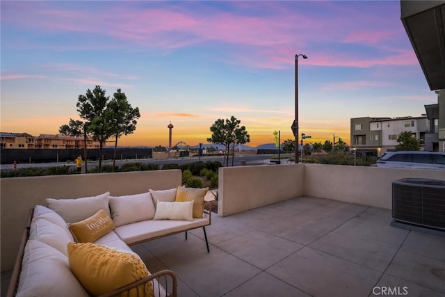 27554 Sparrow Ct, Valencia, CA 91381 - view of patio / terrace with outdoor lounge area