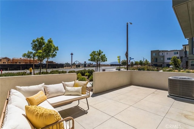 27554 Sparrow Ct, Valencia, CA 91381 - view of patio / terrace featuring an outdoor hangout area