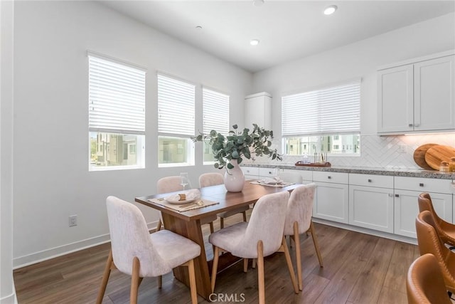 27554 Sparrow Ct, Valencia, CA 91381 - dining room with plenty of natural light, wood finished floors, and recessed lighting