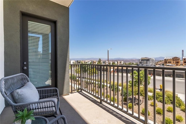 27554 Sparrow Ct, Valencia, CA 91381 - balcony featuring a mountain view