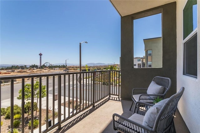 27554 Sparrow Ct, Valencia, CA 91381 - balcony with a mountain view