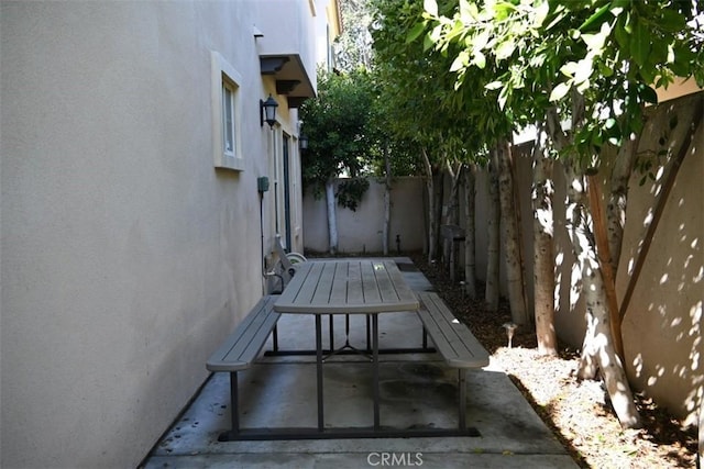 31 Alta St Unit A, Arcadia, CA 91006 - fenced backyard featuring outdoor dining area and a patio area