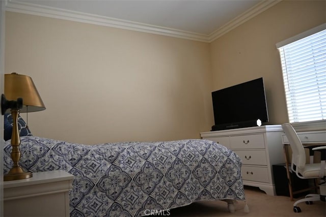 31 Alta St Unit A, Arcadia, CA 91006 - carpeted bedroom featuring ornamental molding and an office area