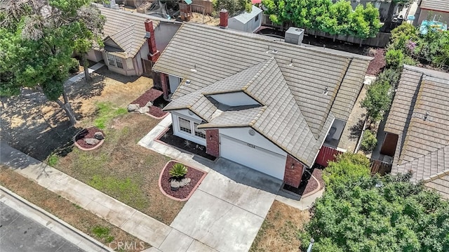 1534 Princeton Ave, Madera, CA 93637 - view from above of property