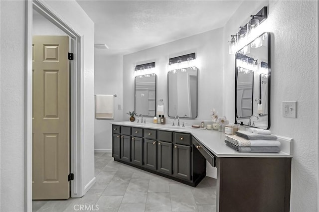 1534 Princeton Ave, Madera, CA 93637 - full bath with double vanity and baseboards